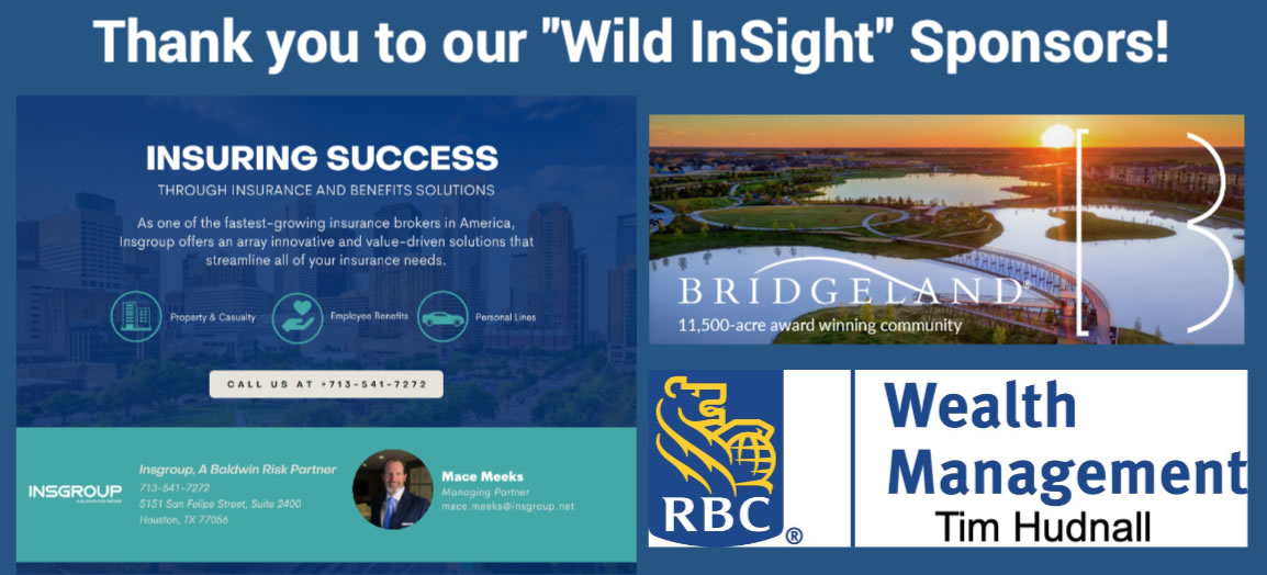 TWRC Wild InSight Sponsors